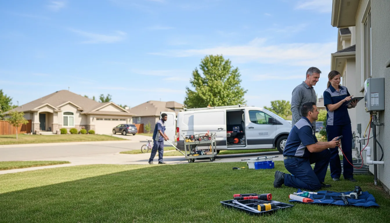 Tankless water heater service in Midway, UT